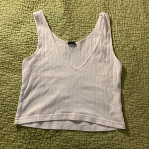 brandy Melville white crop top